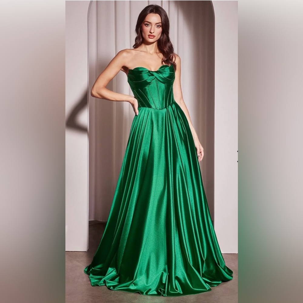 LaDivine CD378 Long Formal A Line Corset
Prom Gown